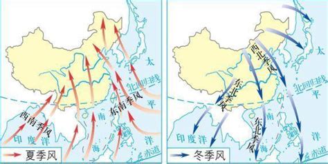 中國冬季季風風向|東北季風